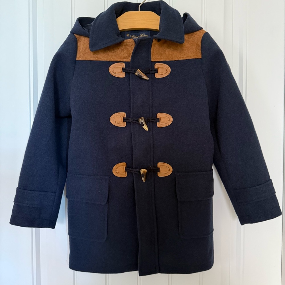 NWT Brooks Brothers Kids Toggle Duffle Coat